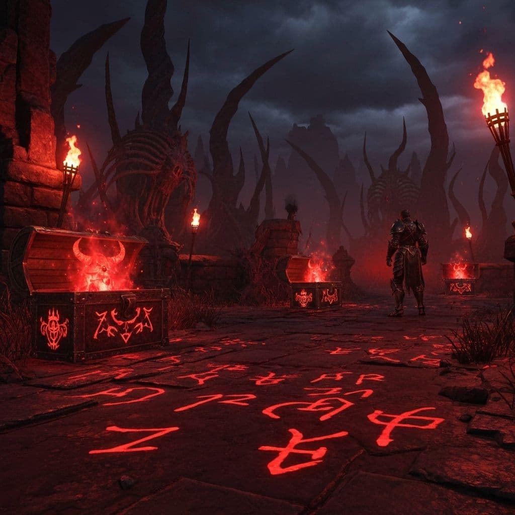Diablo IV game screenshot showing loot calculation interface