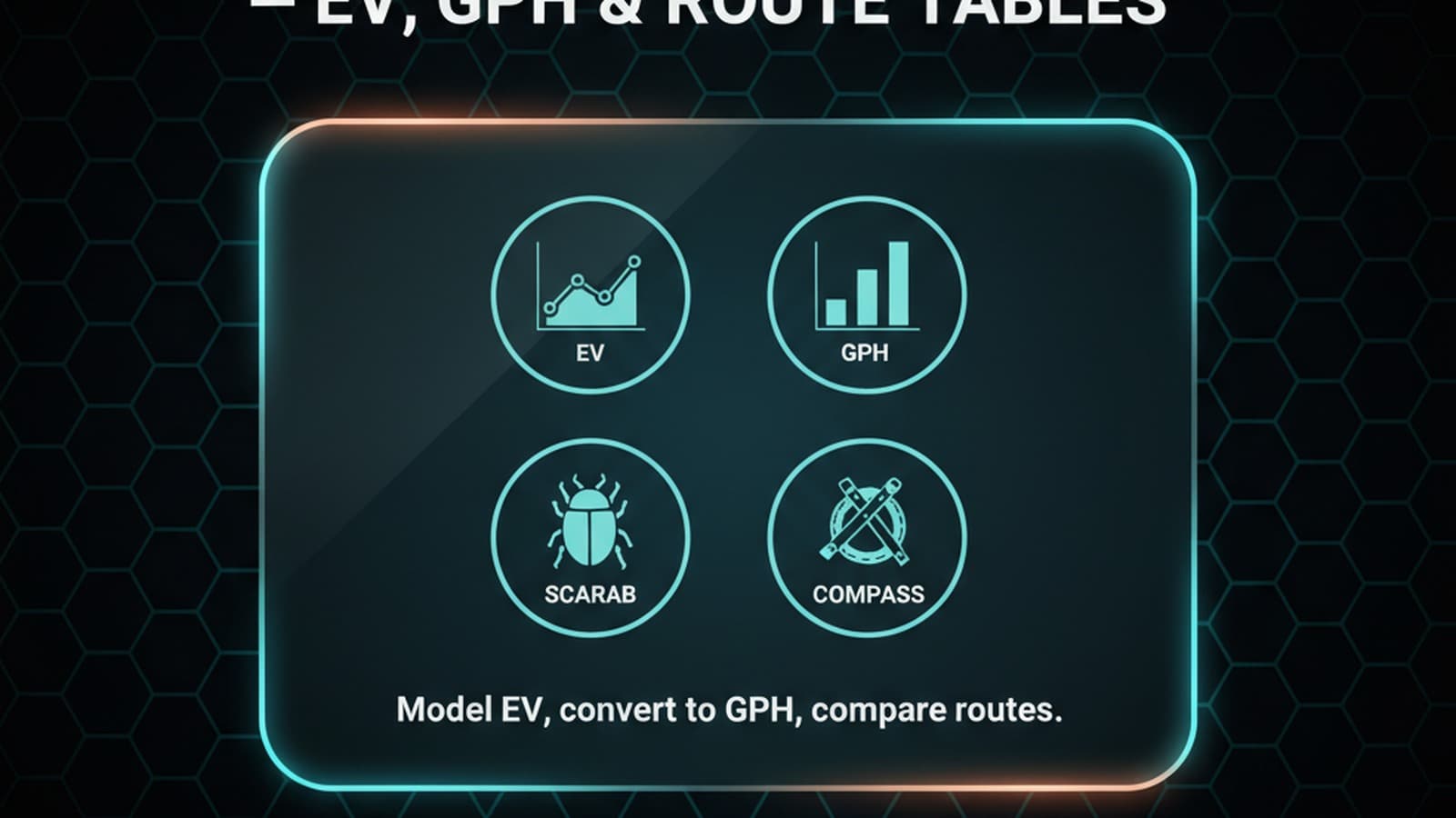 PoE currency profit math — EV, GPH, Stacked Decks, Scarabs and route tables